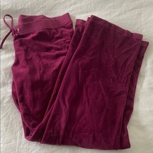 Juicy couture velour pants